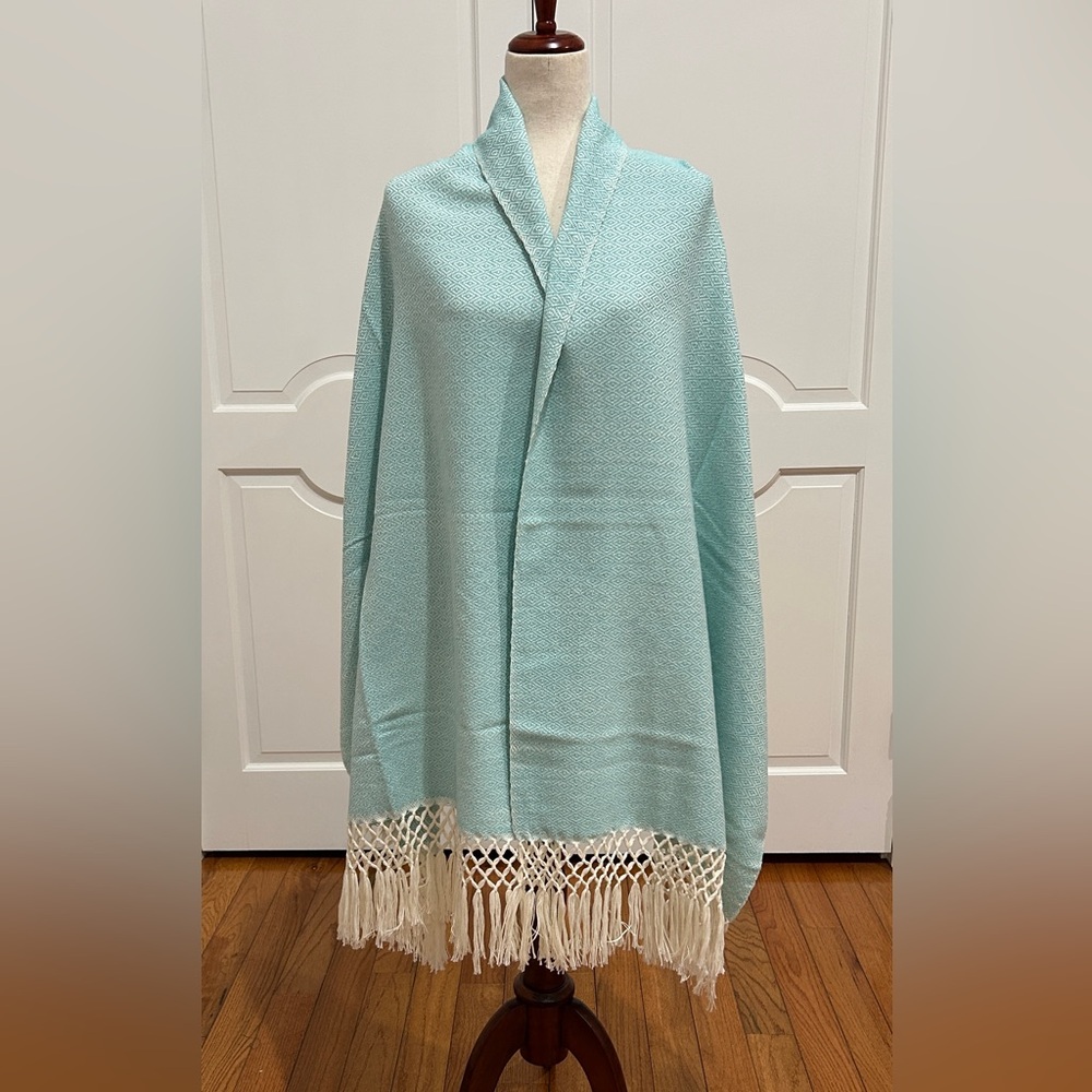 Traditional Mexican rebozo from Oaxaca Mex. Mexican shawl!